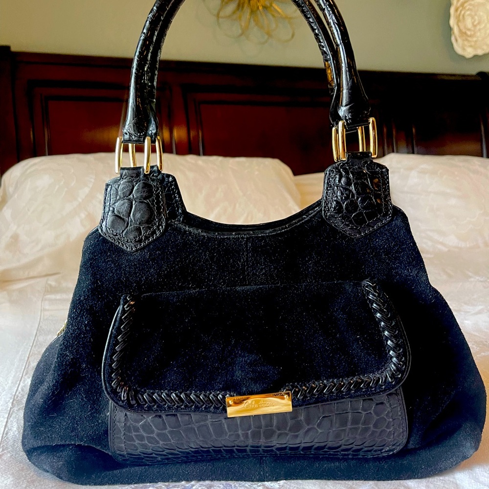 Beautiful suede Cole Haan Bag
